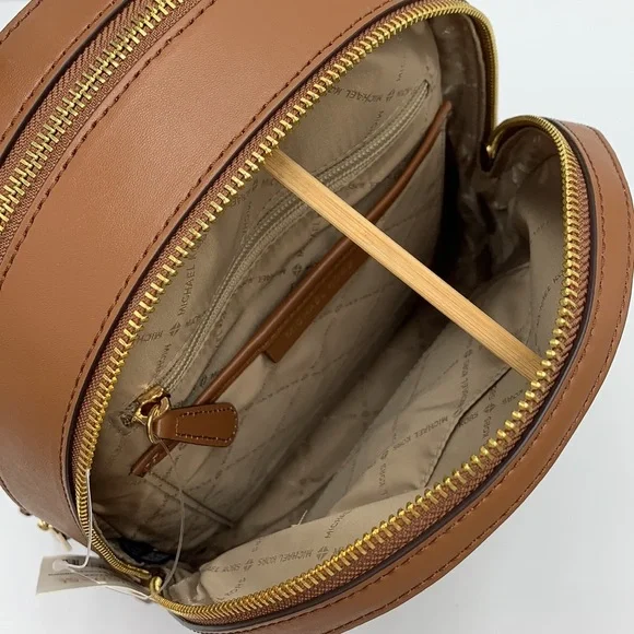MICHAEL KORS JAYCEE MEDIUM BACKPACK BROWN SIGNATURE COLOR